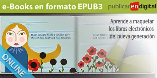 Maquetación de libros electrónicos en formato EPUB y MOBI: Curso online